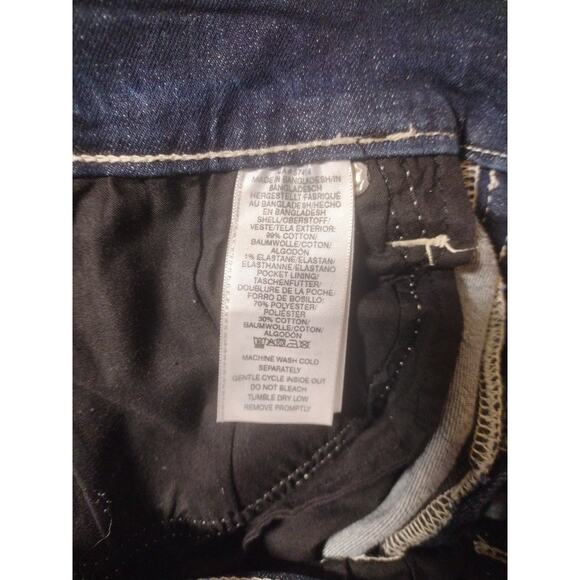 True Religion Rocco Relaxed Skinny Jeans Flap Pocket 32x32 - Picture 8 of 12